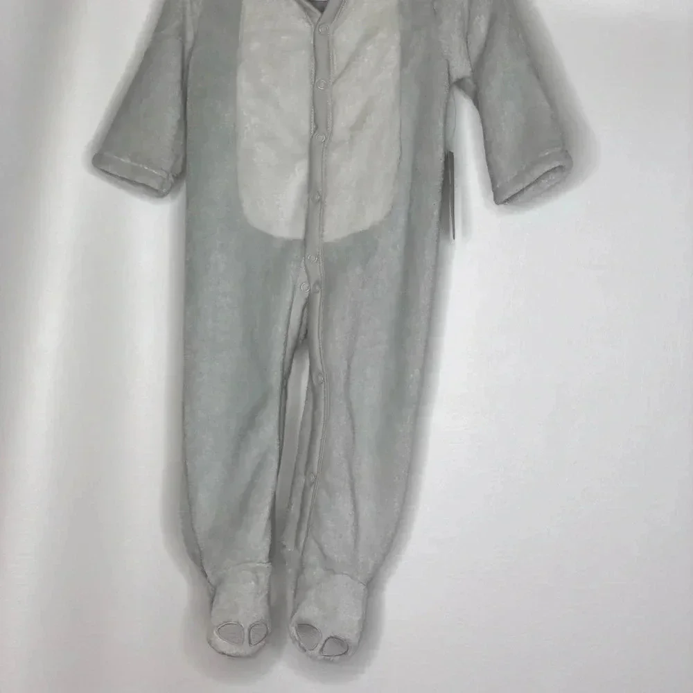 Disney Baby by Disney Store Dumbo elephant fleece sleeper costume Sz 9-12m NWT - Picture 2 of 3